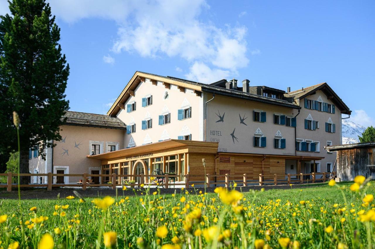 Hotel Chesa Randolina Зильс-Мария Экстерьер фото
